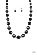 Load image into Gallery viewer, š§”Paparazziš§” Uptown Heiressš§” Blackš§”Necklaceš§”