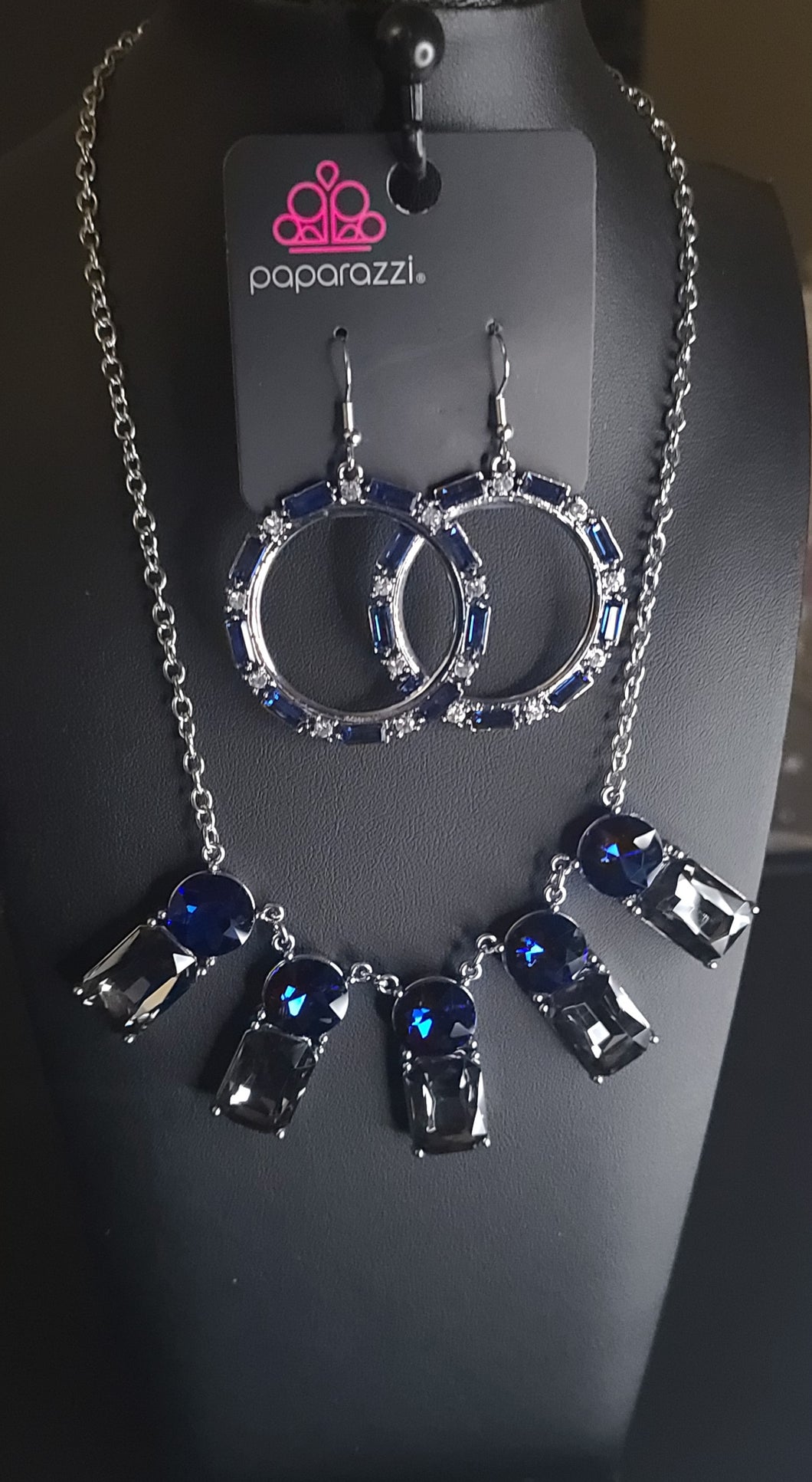 🧡Blue Smokey Hoop Set🧡