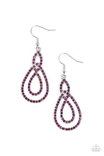 Load image into Gallery viewer, 🧡Paparazzi🧡 Sassy Sophistication🧡Purple🧡Earrings🧡
