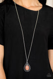 🧡Paparazzi 🧡TOTAL TRANQUILITY 🧡ORANGE🧡 NECKLACE