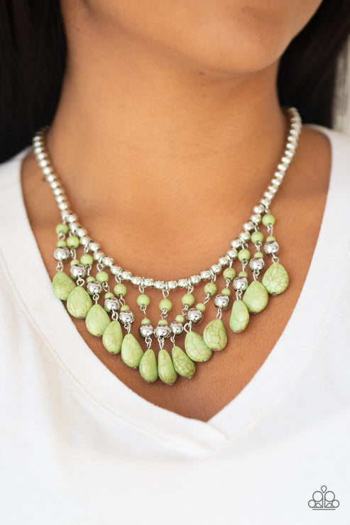 🧡Paparazzi🧡Rural Revival🧡 Green🧡Necklace🧡