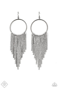 🦋Exclusive Black Diamond Earrings🦋Streamlined Shimmer🦋Black🦋
