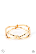 Load image into Gallery viewer, 🧡Paparazzi🧡 KNOT My First Rodeo🧡Gold🧡Bracelet🧡
