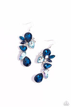 Load image into Gallery viewer, 🧡Paparazzi 🧡Fancy Flaunter🧡Blue🧡Earrings 🧡
