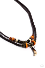 Load image into Gallery viewer, 🧡Paparazzi 🧡Robust Rhythm🧡Brass🧡Urban Necklace🧡

