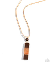 Load image into Gallery viewer, 🧡Paparazzi🧡Timber Totem🧡 Orange🧡Urban Necklace🧡
