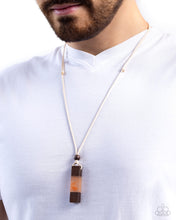 Load image into Gallery viewer, 🧡Paparazzi🧡Timber Totem🧡 Orange🧡Urban Necklace🧡
