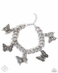 🧡Paparazzi🧡Aerial Ambience🧡Silver🧡Bracelet🧡