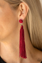 Load image into Gallery viewer, 🧡Paparazzi🧡 Tightrope Tassel🧡Red🧡
