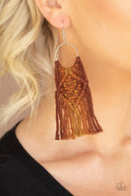Load image into Gallery viewer, Paparazzi Macrame Rainbow - Brown
