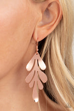 Load image into Gallery viewer, Paparazzi A Frond Farewell Earring-Copper
