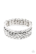 Load image into Gallery viewer, Paparazzi Rebellious Ridges - Silver
