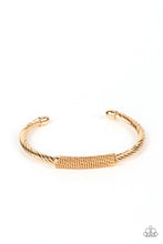 Load image into Gallery viewer, Paparazzi CABLE-Minded - Gold
