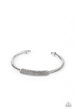Load image into Gallery viewer, Paparazzi CABLE-Minded - Silver
