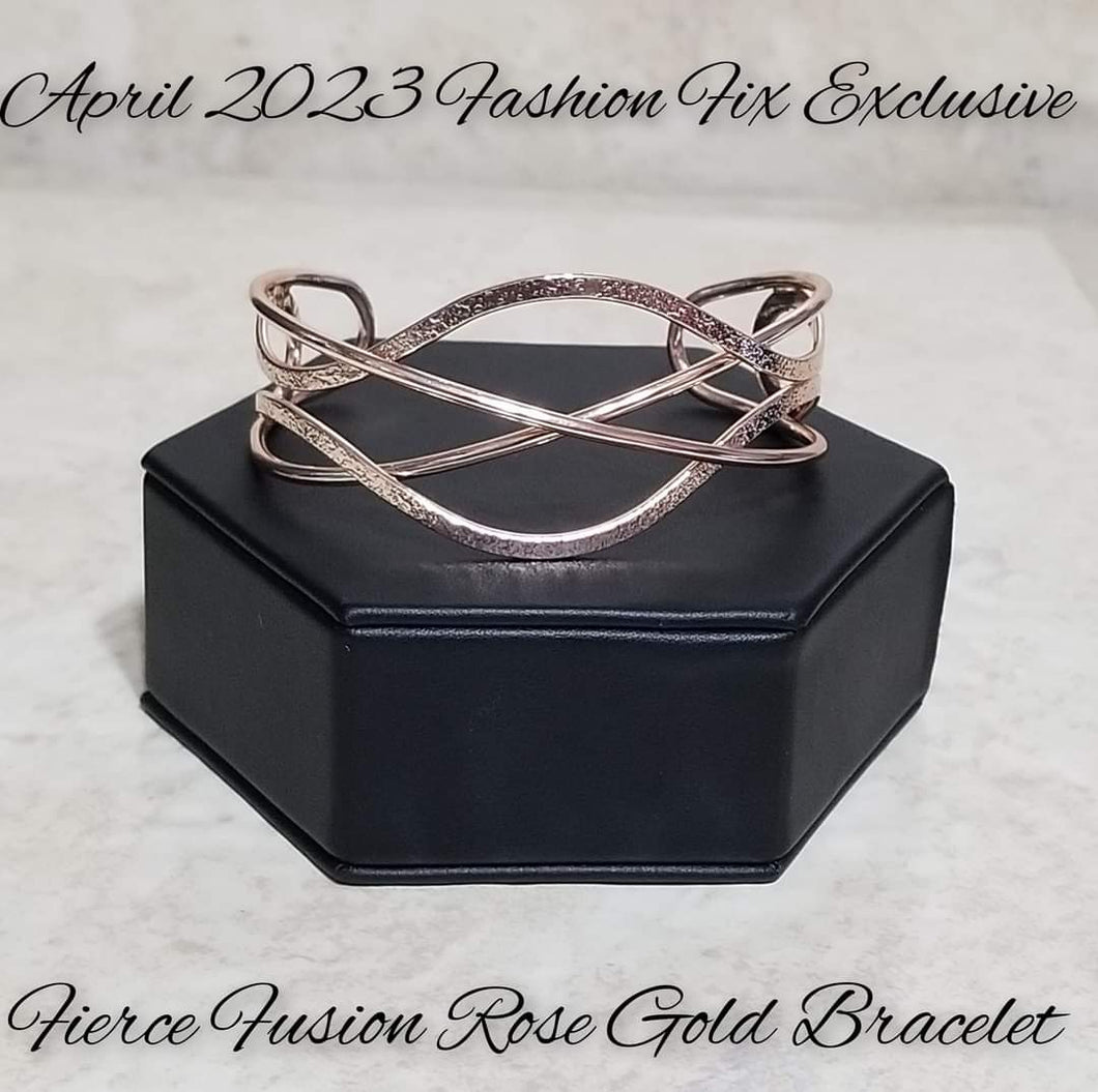 Paparazzi Fierce Fusion-Rose Gold