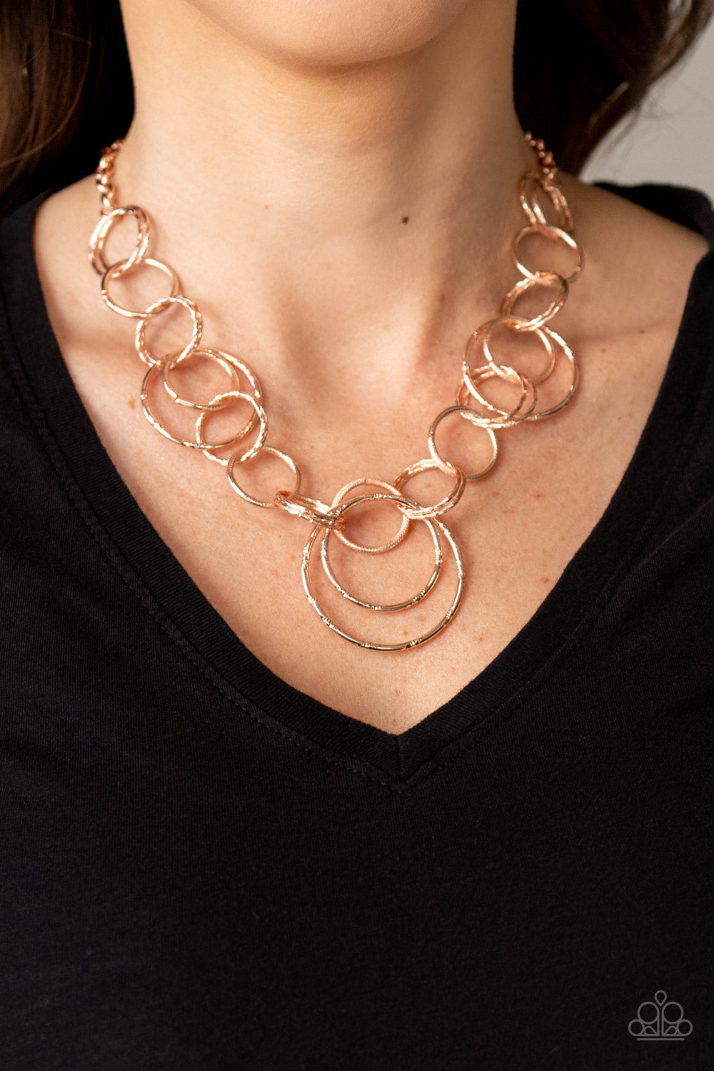 🧡Paparazzi🧡 Ringing Relic🧡Rose Gold🧡Necklace🧡